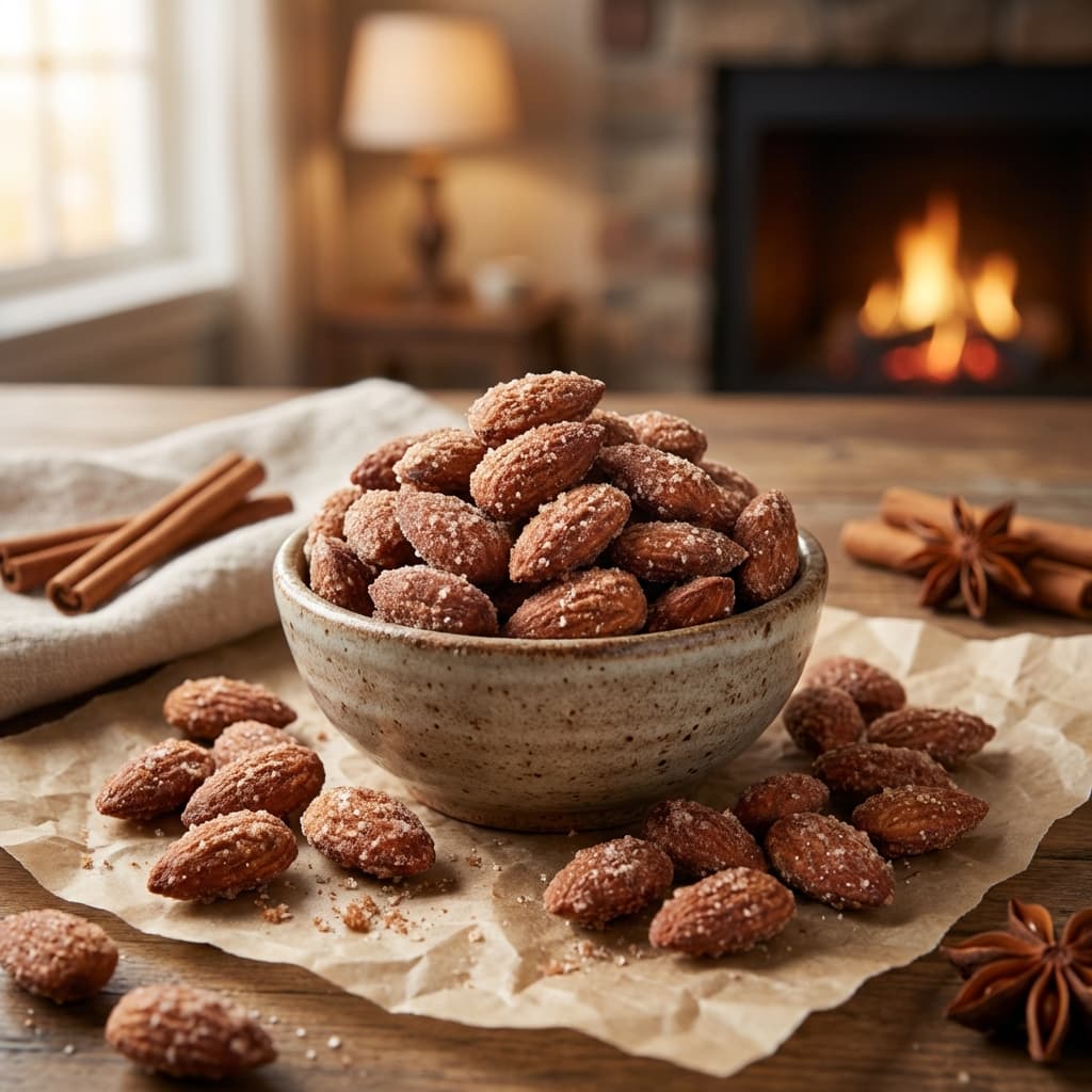 Cinnamon Roasted Almonds