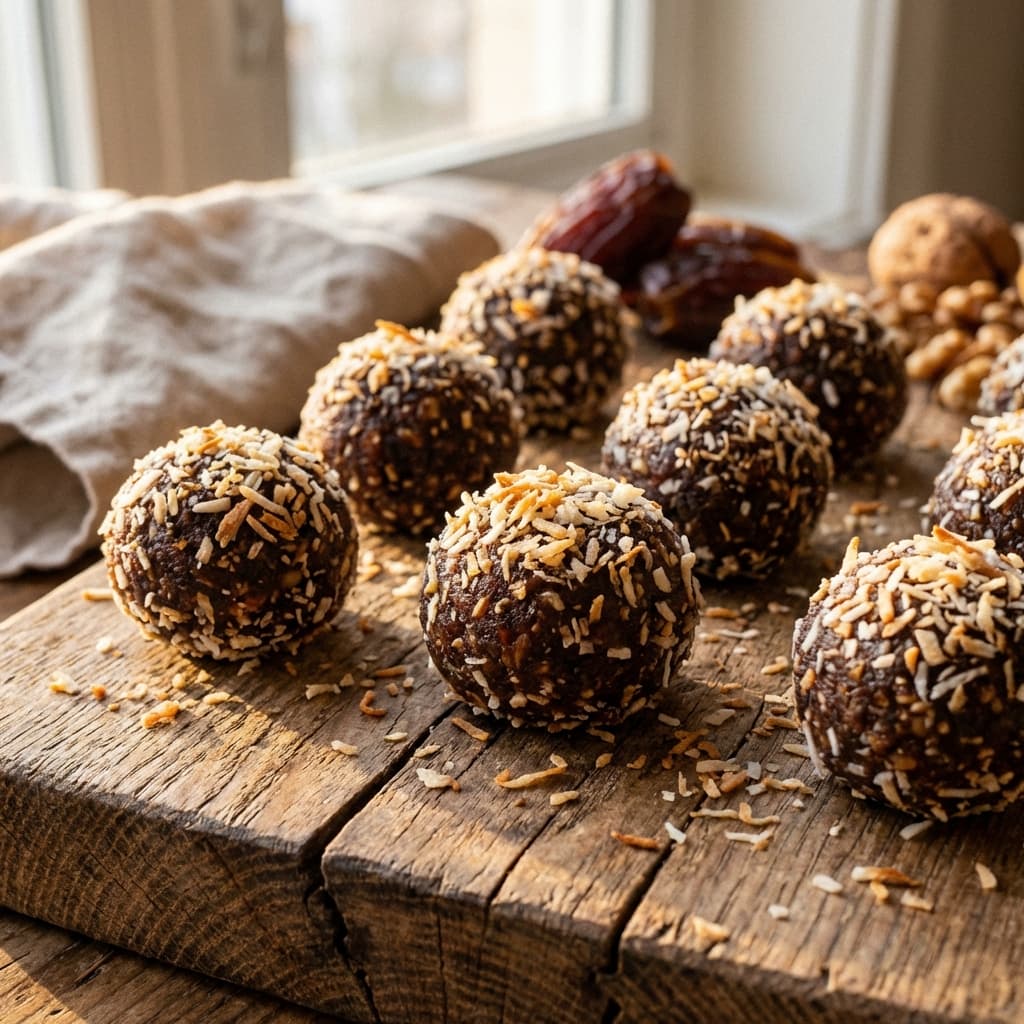 Date & Walnut Energy Bites
